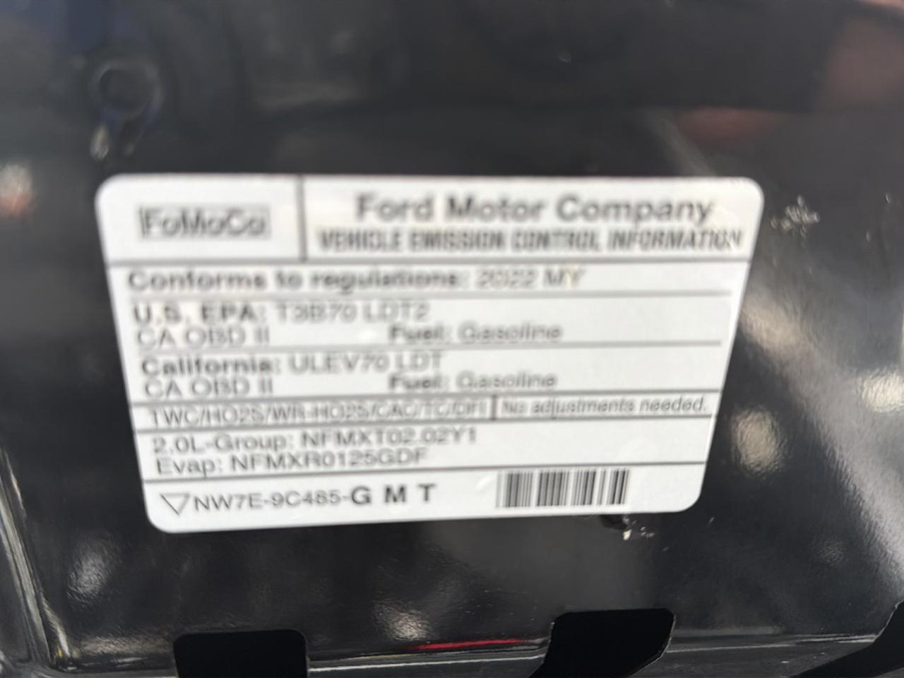Ford Escape SEL 2.0L AWD 2022