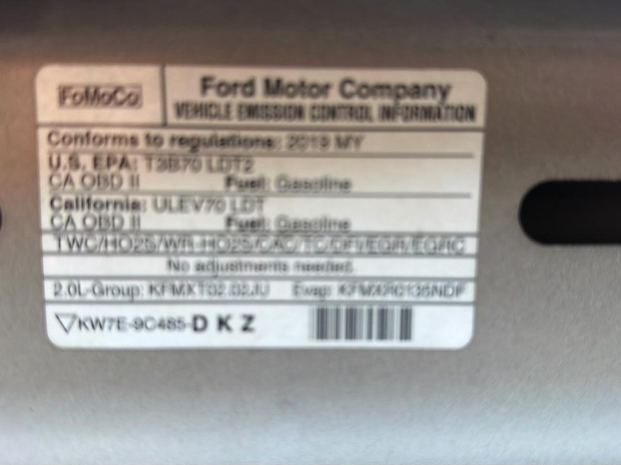 Ford Edge SEL FWD 2019