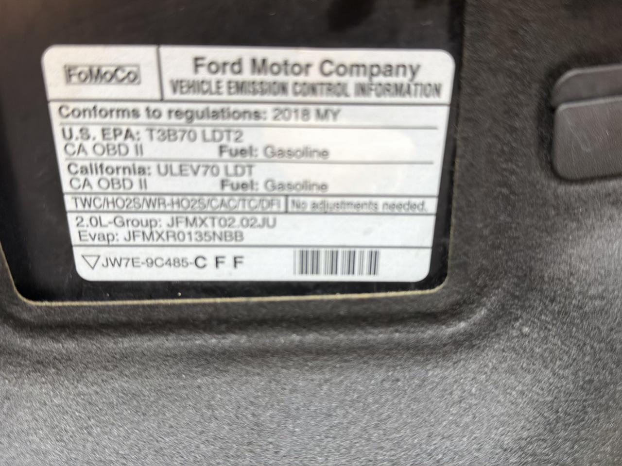 Ford Edge SEL AWD 2018