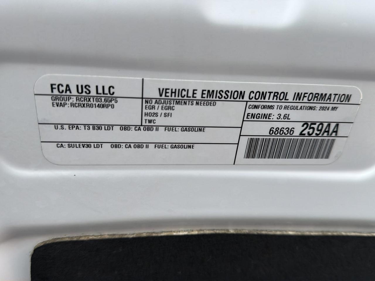 Chrysler Pacifica Touring L 2024