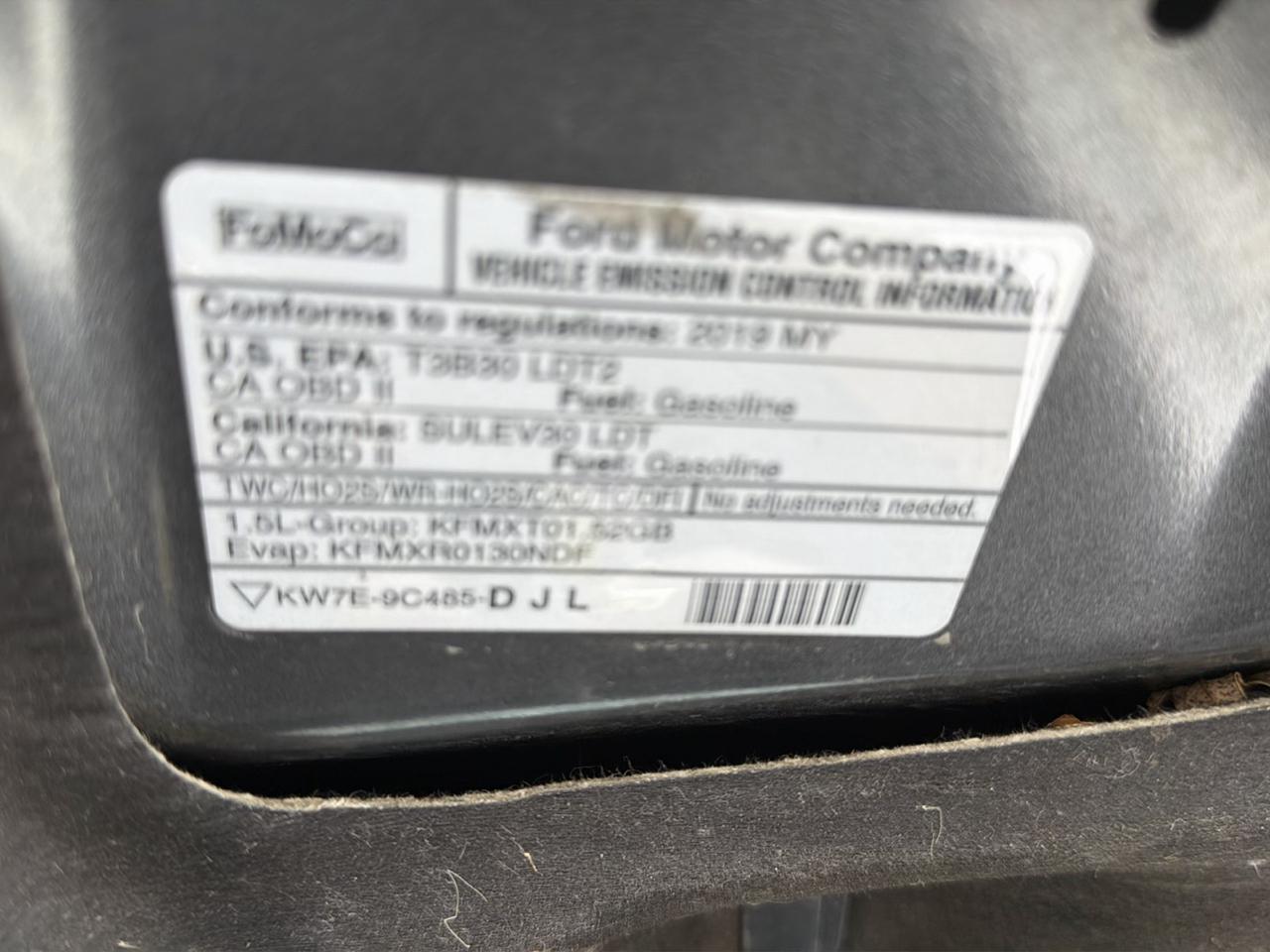 Ford Escape SE 4WD 2019