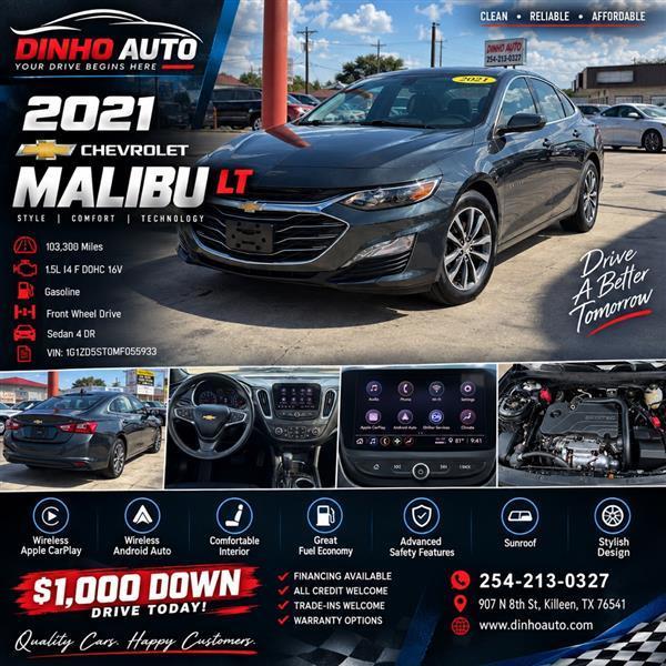 2021 Chevrolet Malibu LT (1LT)