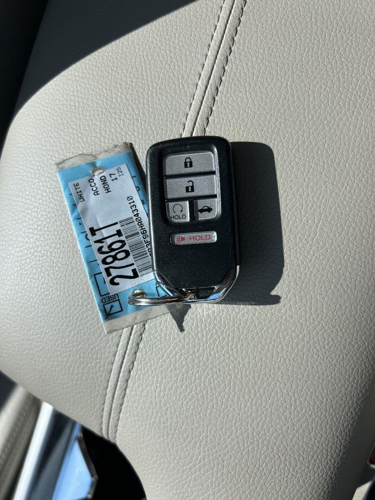 Honda Accord Touring V6 Sedan 6-Spd AT 2017