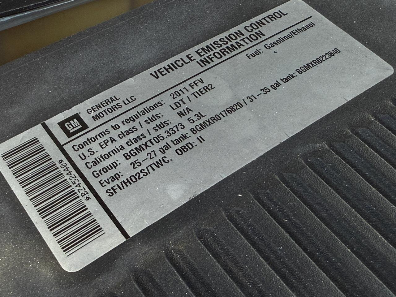 Chevrolet Silverado 1500 LT Ext. Cab 2WD 2011