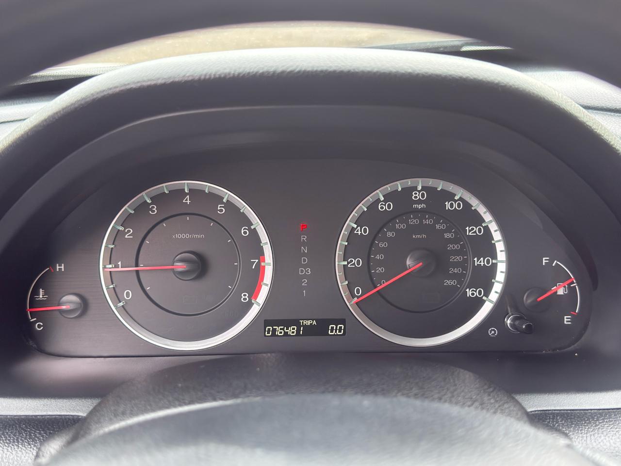 Honda Accord LX sedan AT 2012