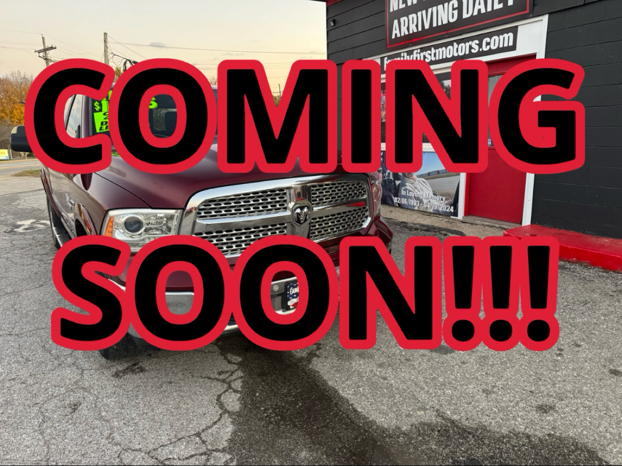 2016 RAM 1500 LARAMIE