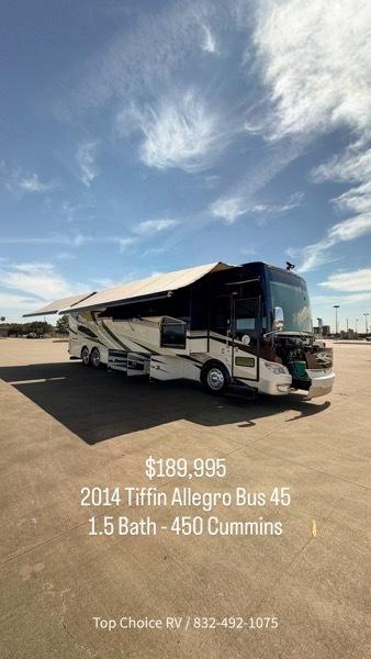 Tiffin Motorhomes Allegro Bus  2014