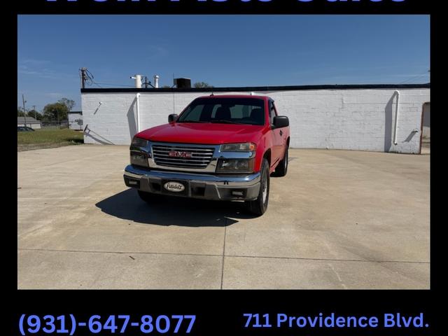 Red 2010 GMC Canyon Pickup Truck 4X2 Automatic