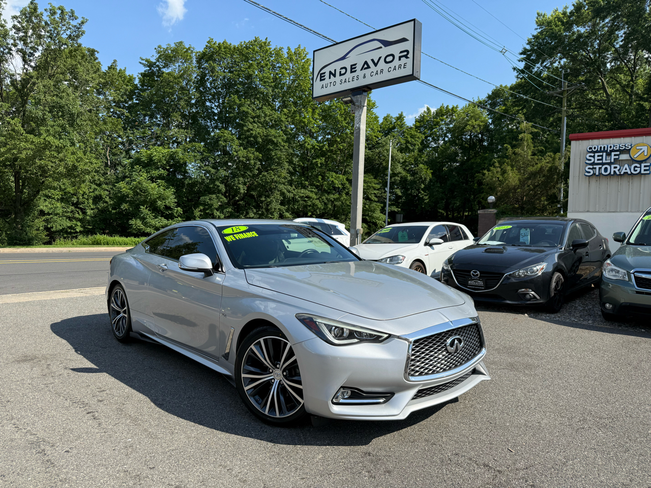 Infiniti Q60 Luxe 2D Coupe AWD 3.0t 2018