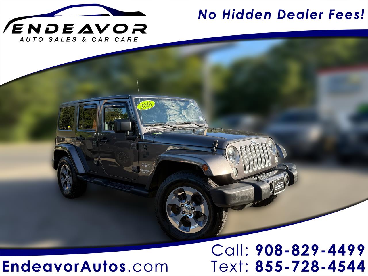 Jeep Wrangler Unlimited Sahara 4WD 2016 Jeep Wrangler Unlimited Sahara 4WD 2016