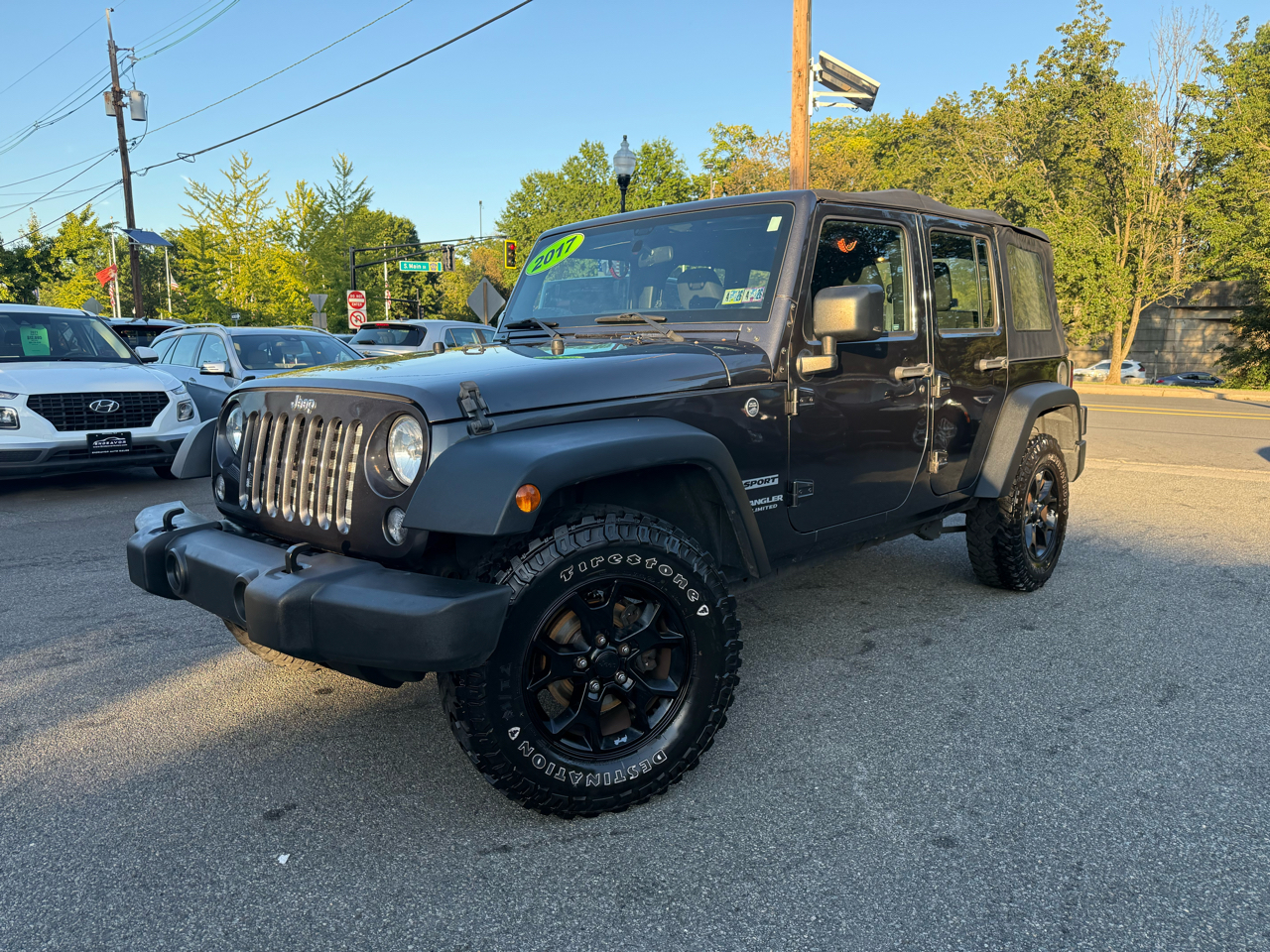 Jeep Wrangler Unlimited Sport 4WD 2017 Jeep Wrangler Unlimited Sport 4WD 2017