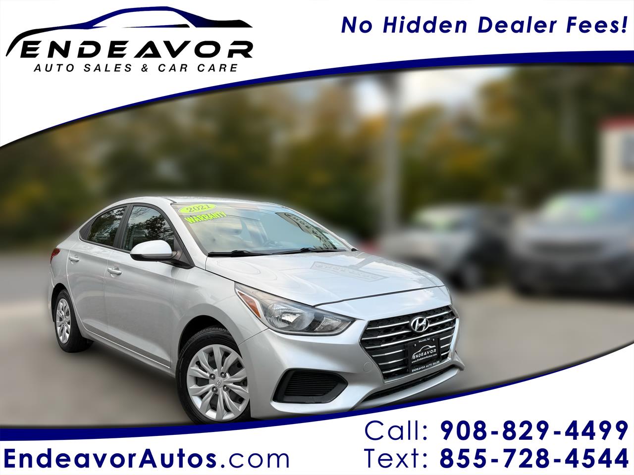 2021 Hyundai Accent SE 4-Door 6A