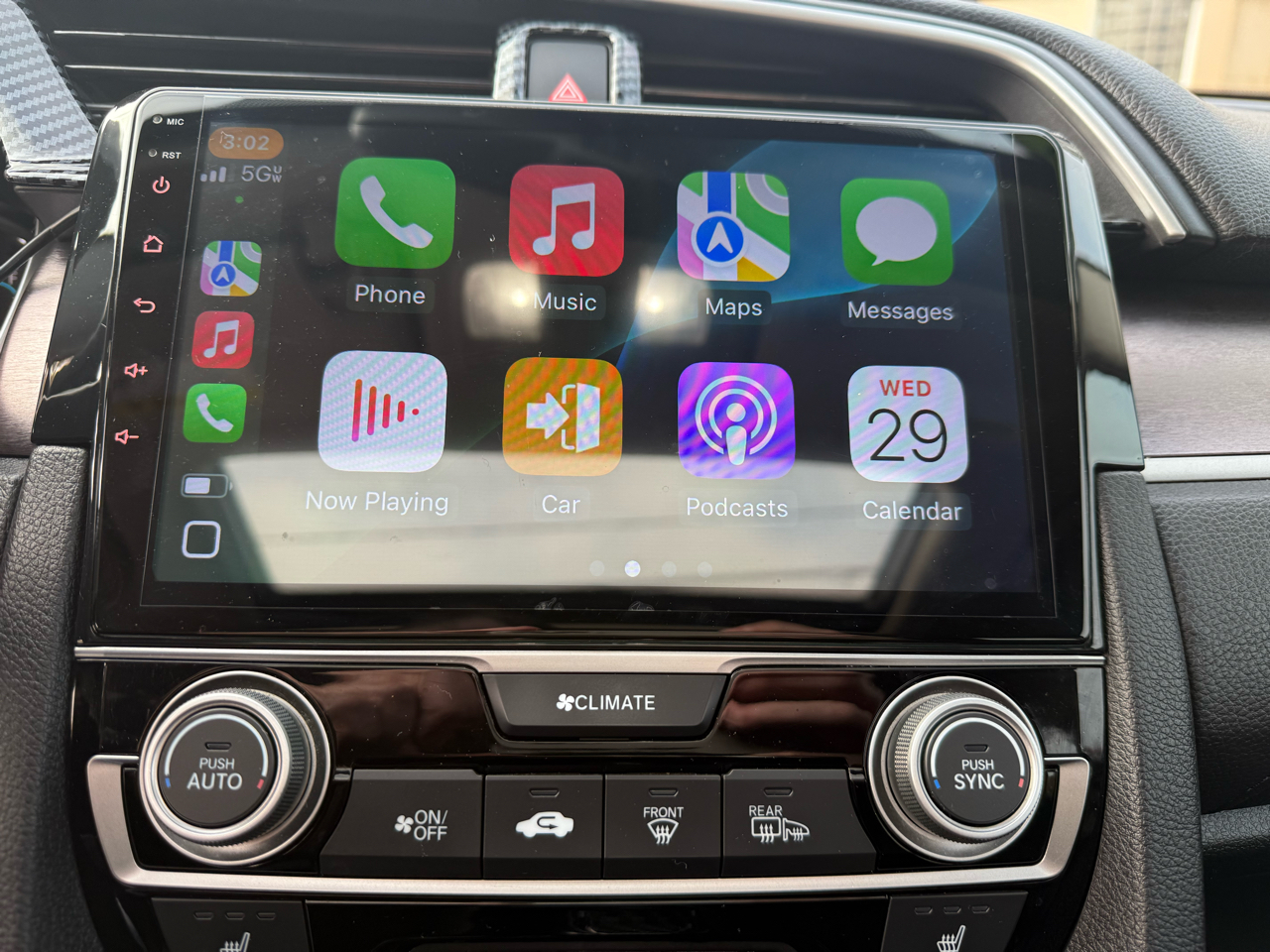 Honda Civic Touring Sedan CVT 2017 Honda Civic Touring Sedan CVT 2017