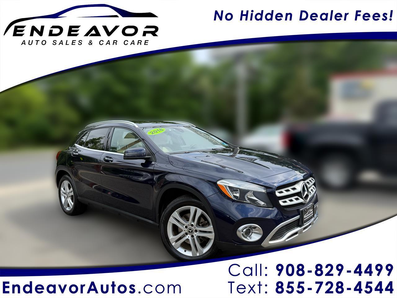 2018 Mercedes-Benz GLA-Class GLA250 4MATIC