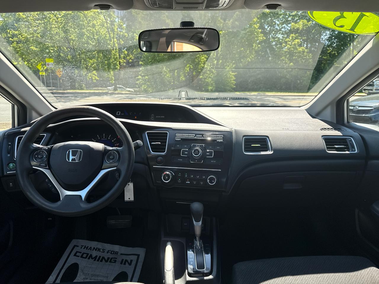 Honda Civic 4dr Sdn LX Auto 2013