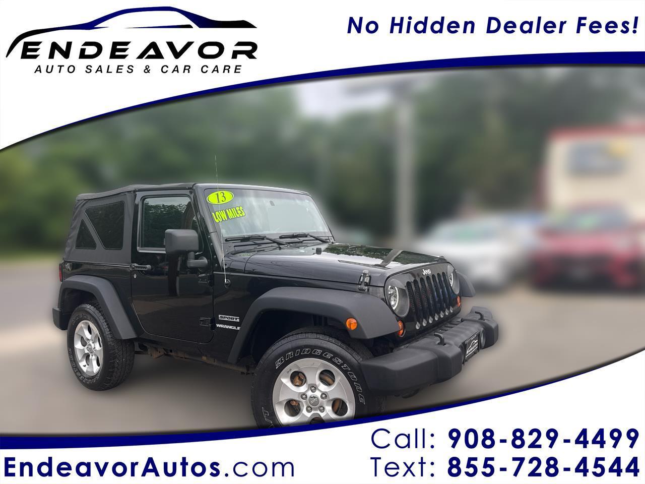 2013 Jeep Wrangler Sport 4WD