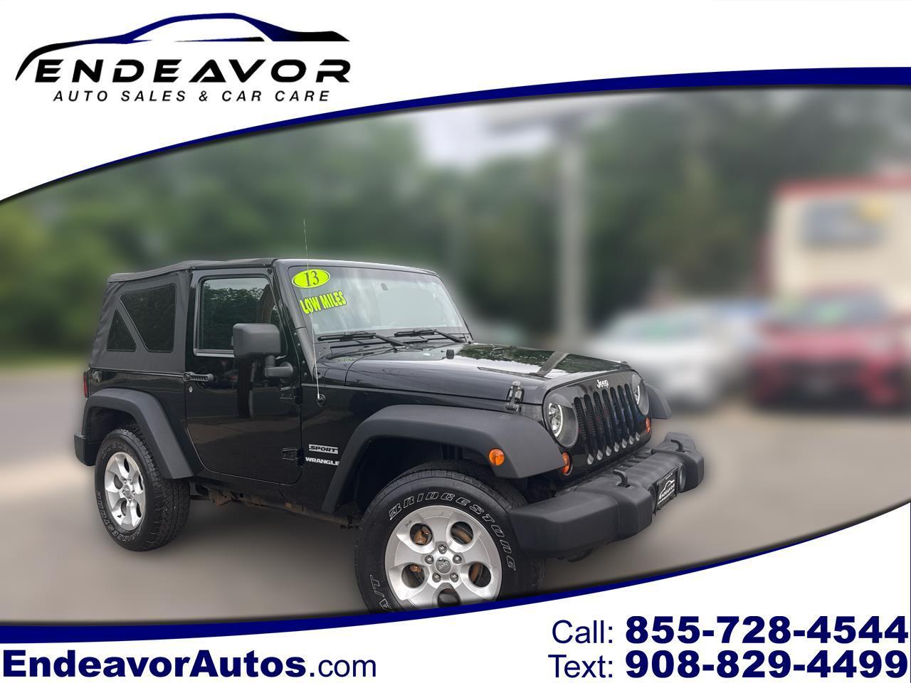 2013 Jeep Wrangler Sport 4WD