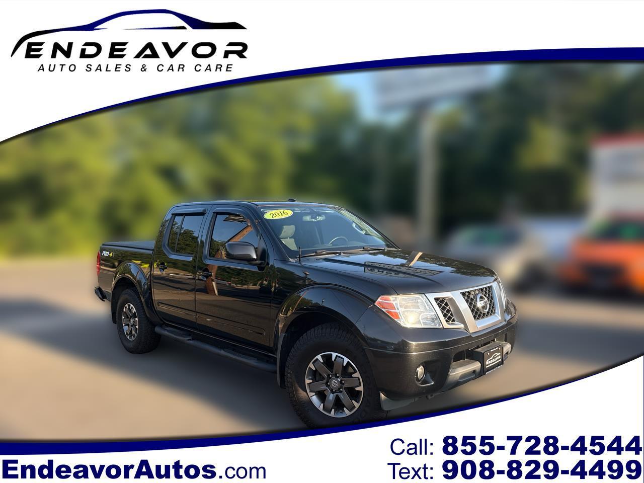 2016 Nissan Frontier PRO-4X Crew Cab 5AT 4WD