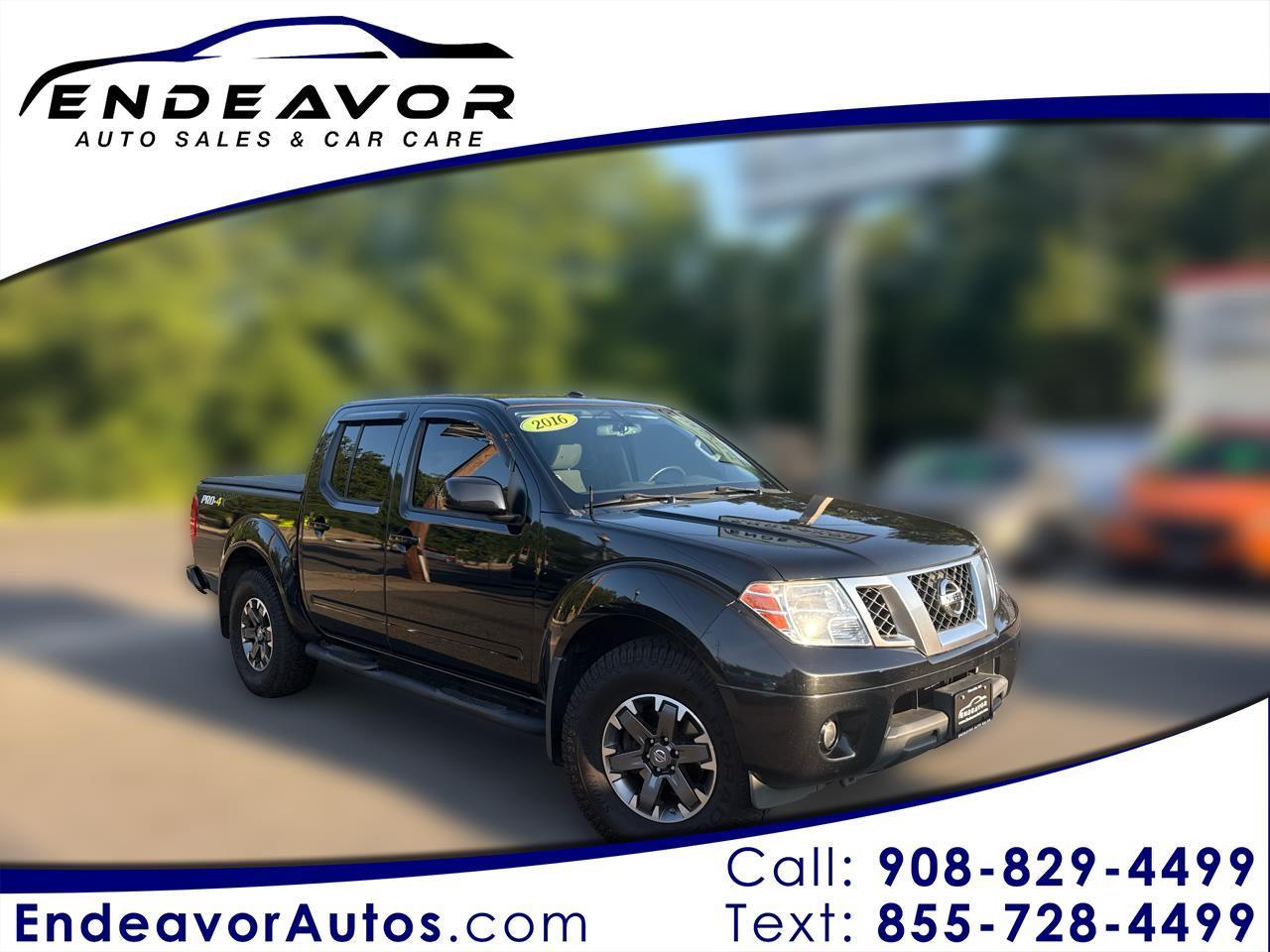 2016 Nissan Frontier PRO-4X Crew Cab 5AT 4WD
