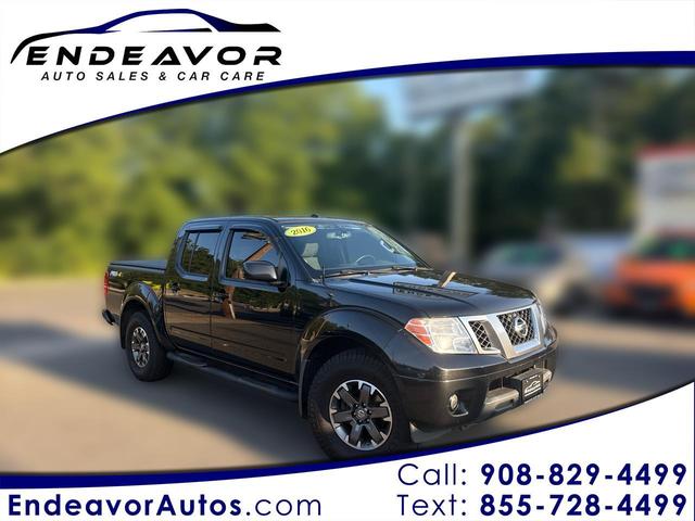 Black 2016 Nissan Frontier Pickup Truck Four-Wheel Drive Automatic