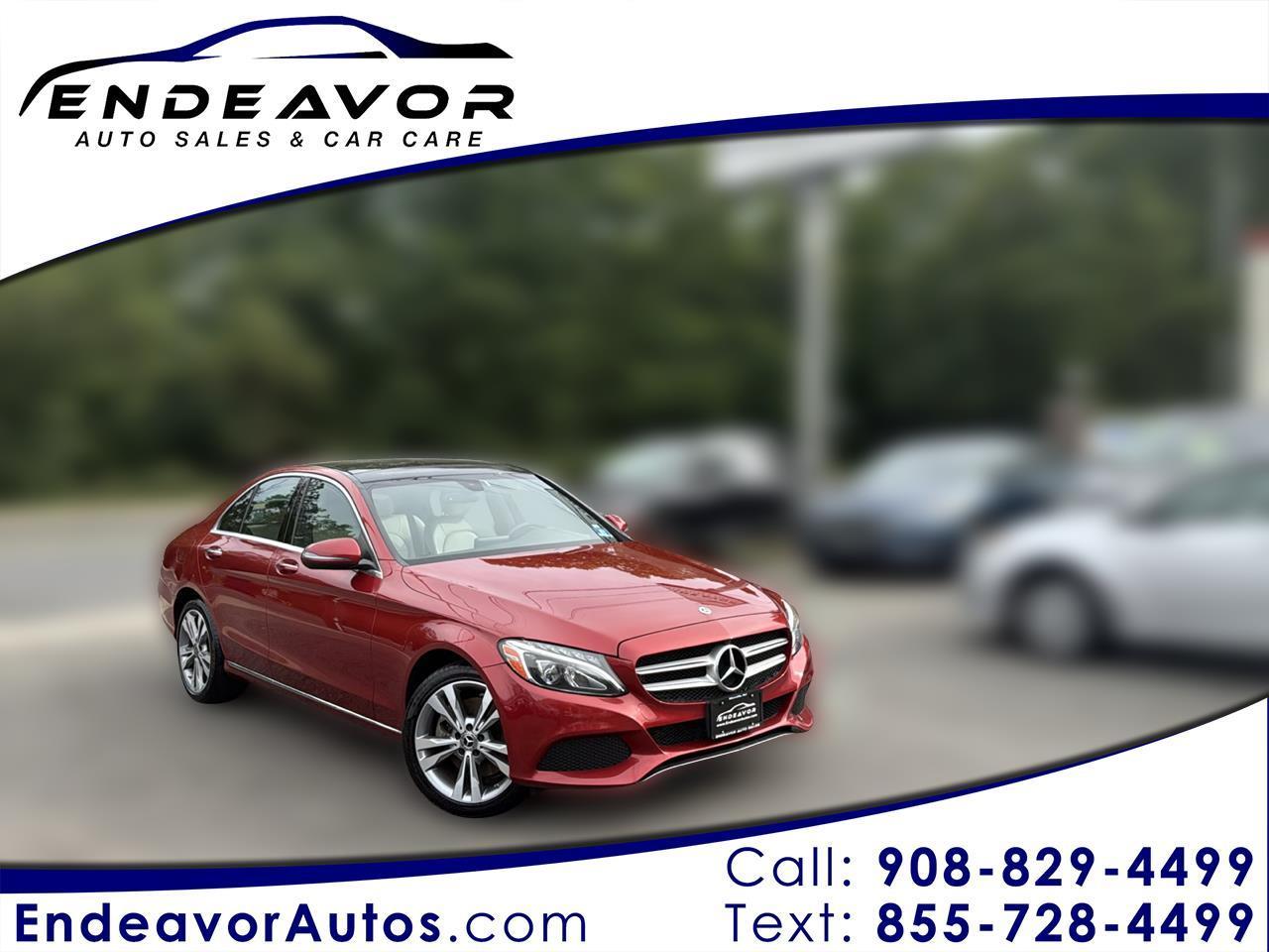 2018 Mercedes-Benz C-Class C300 4MATIC Sedan
