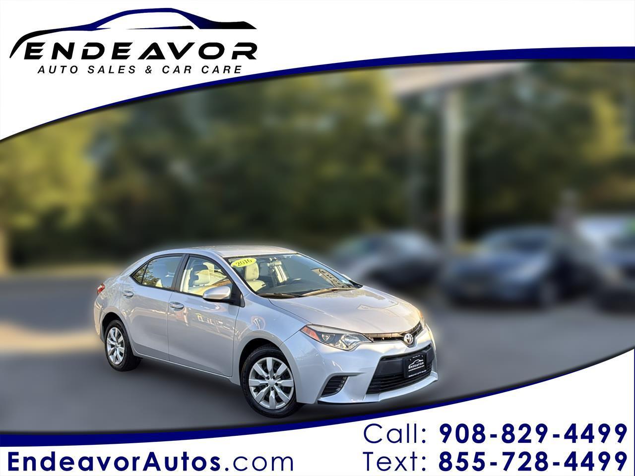 Toyota Corolla 4dr Sdn LE Auto 2016