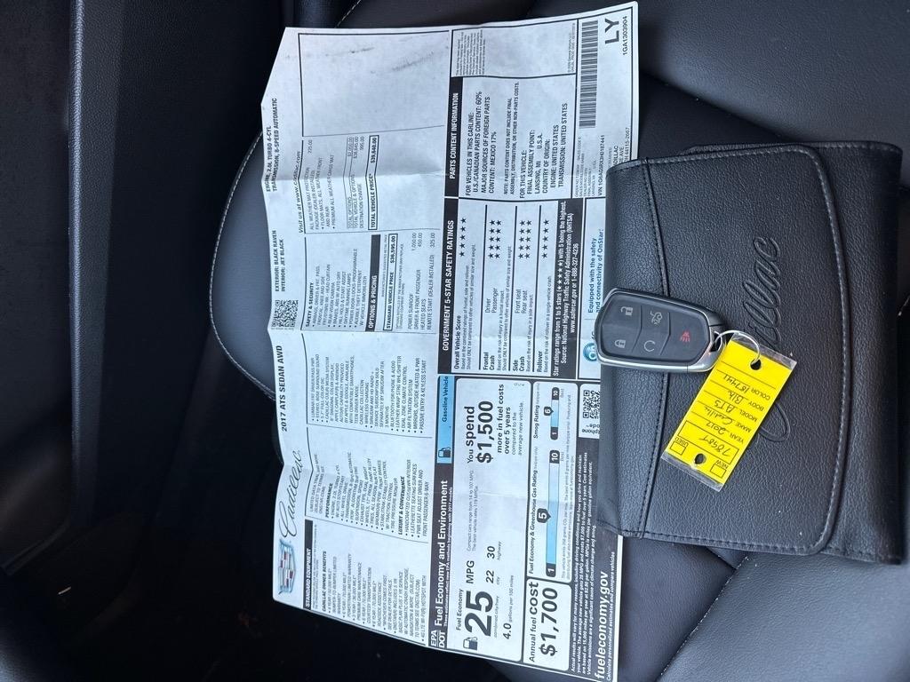 Cadillac ATS 2.0L Standard AWD 2017