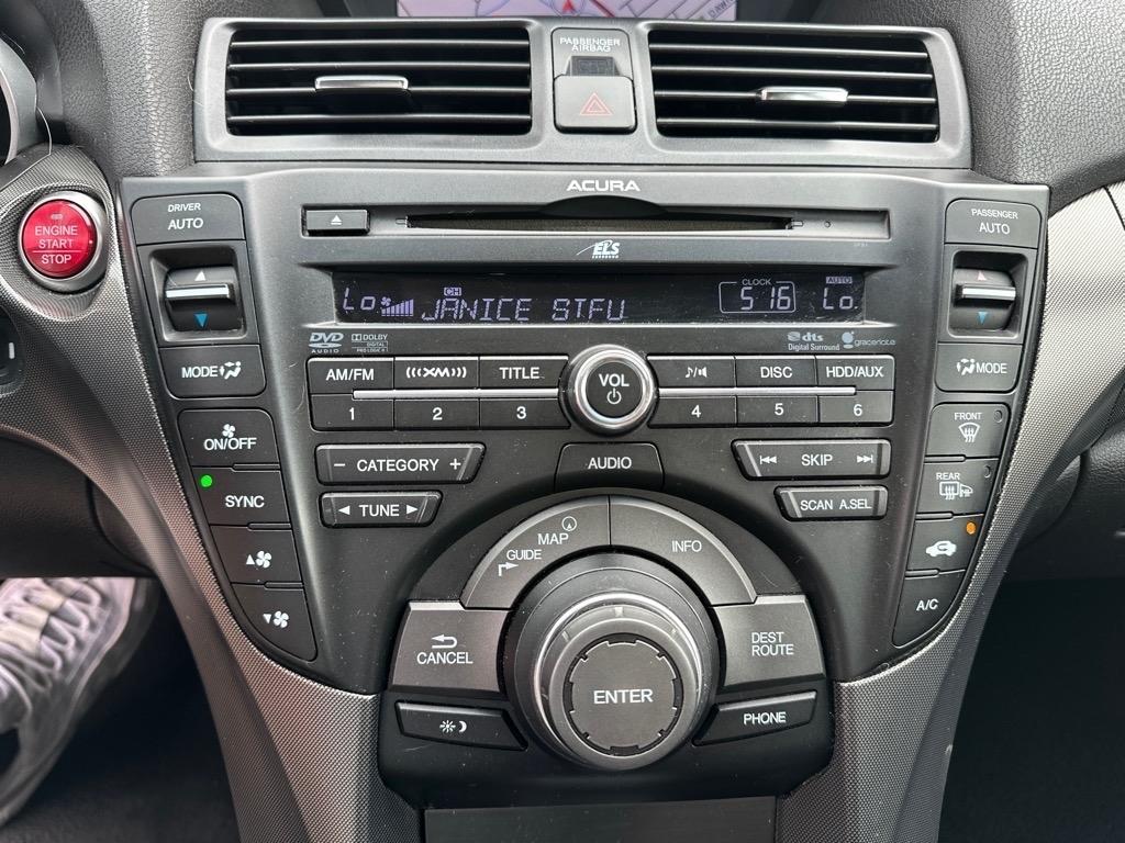 Acura TL 6-Speed AT with Tech Package and 18-In. WP 2014