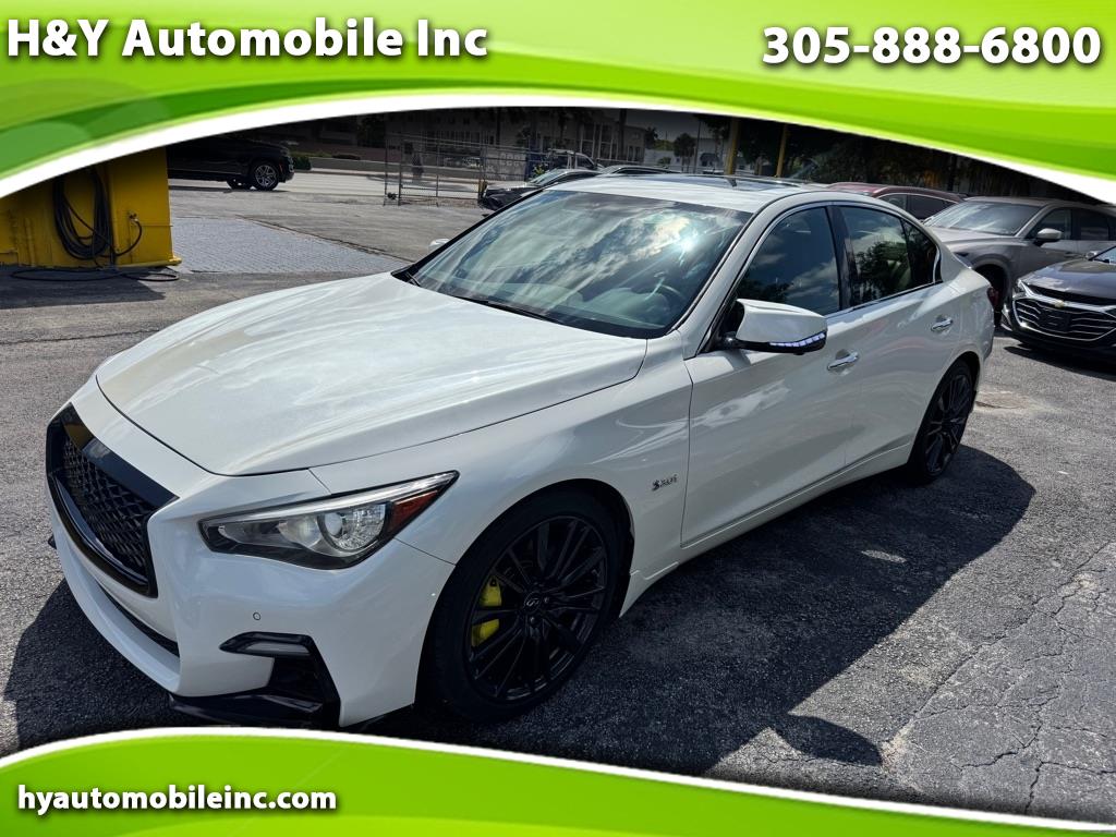 2019 Infiniti Q50 Red Sport 400