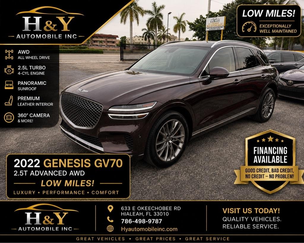 2022 Genesis GV70 2.5T
