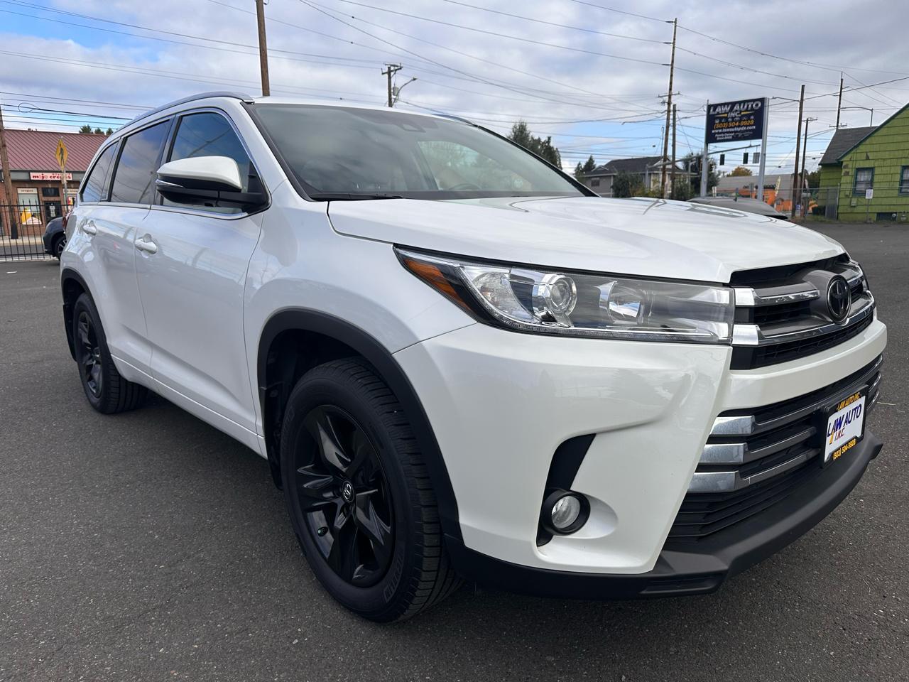 2018 Toyota Highlander Limited AWD V6