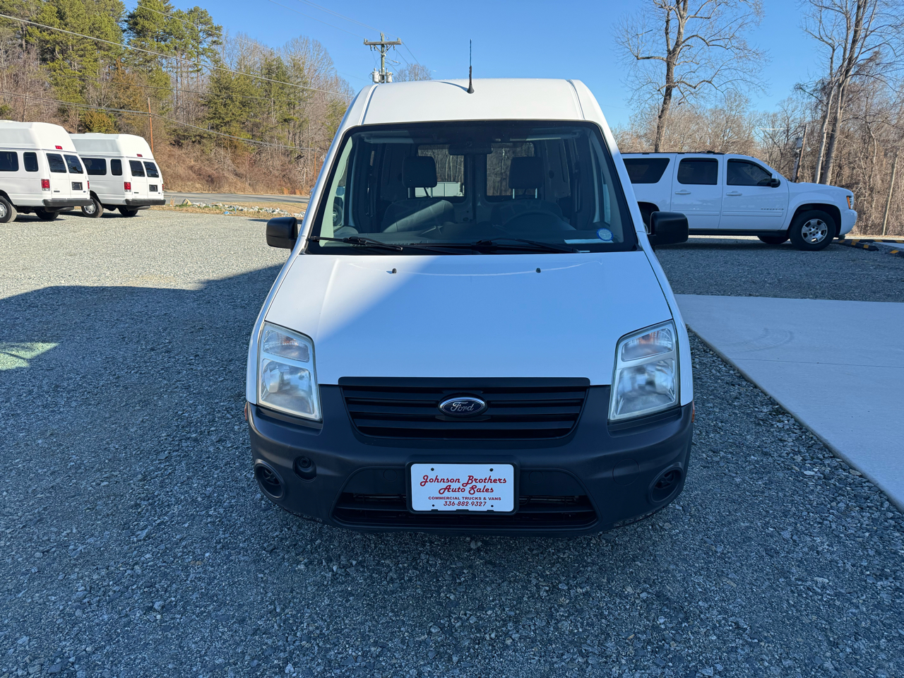 Ford Transit Connect XL with Side and Rear Door Glass 2012