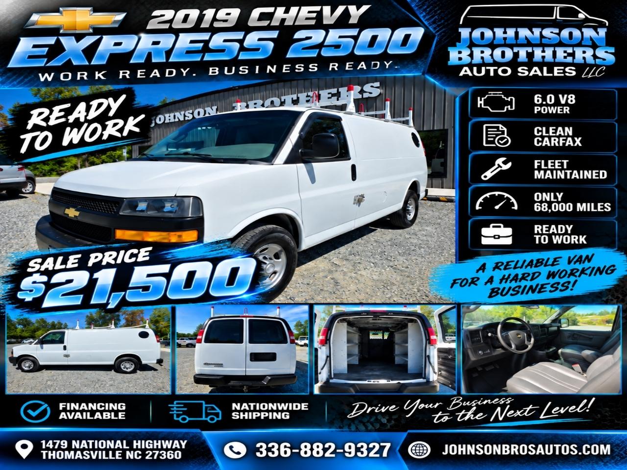 Chevrolet Express 2500 Cargo 2019