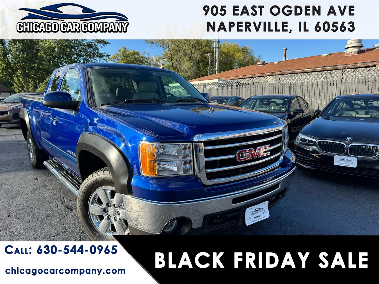 2013 GMC Sierra 1500 4WD Ext Cab 143.5" SLT