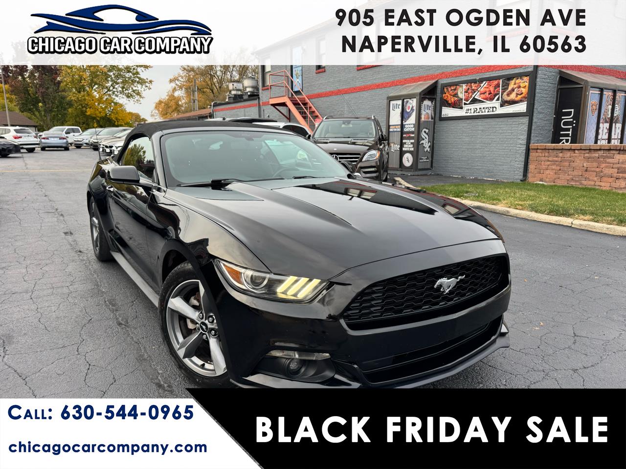 2016 Ford Mustang 2dr Conv V6