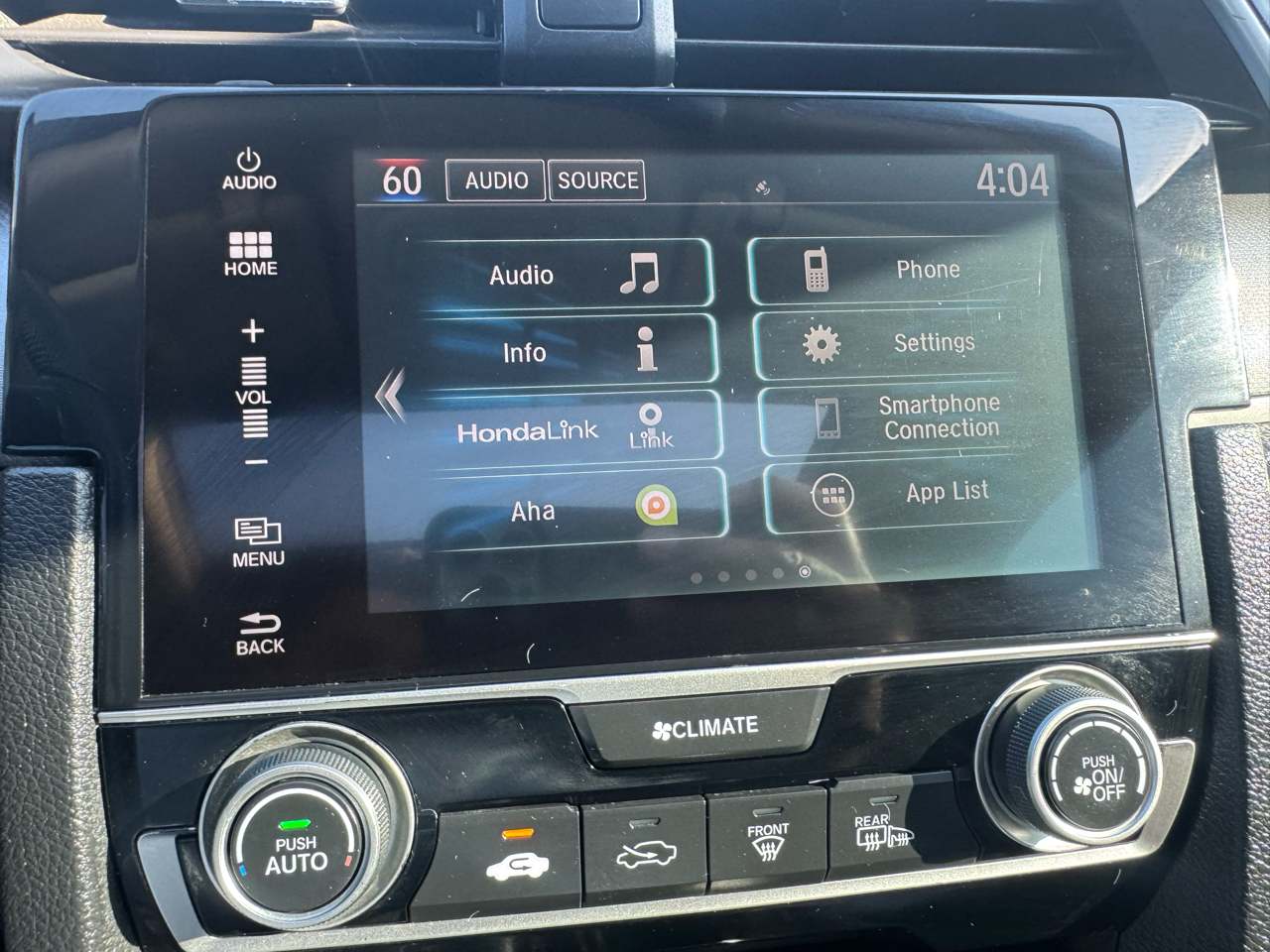 Honda Civic Sedan 4dr CVT EX 2016