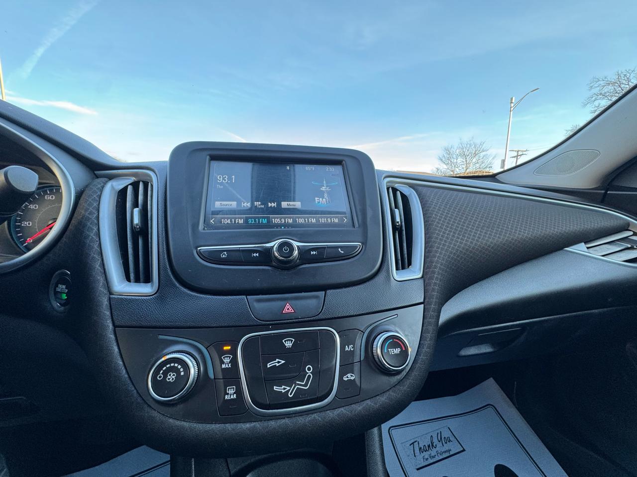 Chevrolet Malibu 4dr Sdn LS w/1LS 2017