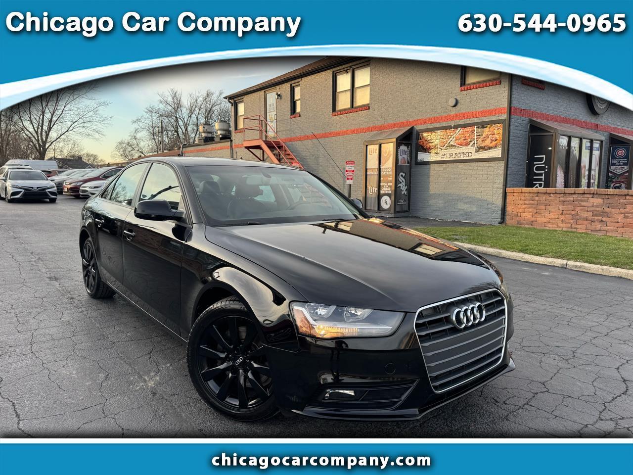 2014 Audi A4 4dr Sdn CVT FrontTrak 2.0T Premium