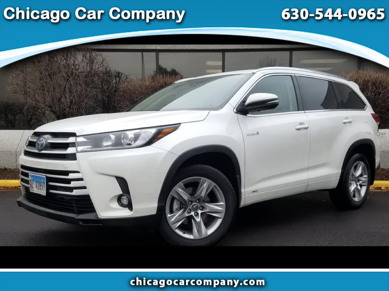 Toyota Highlander Hybrid Limited V6 AWD (Natl) 2019