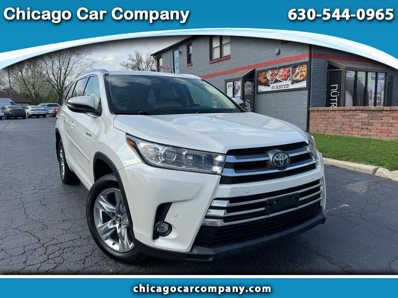2019 Toyota Highlander Hybrid Limited V6 AWD (Natl)