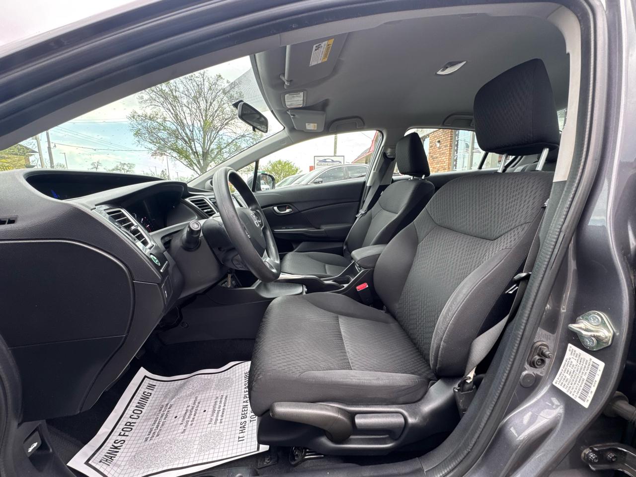 Honda Civic Sedan 4dr CVT SE 2015