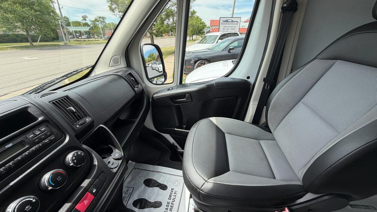 RAM ProMaster Cargo Van 2500 High Roof 136" WB 2016