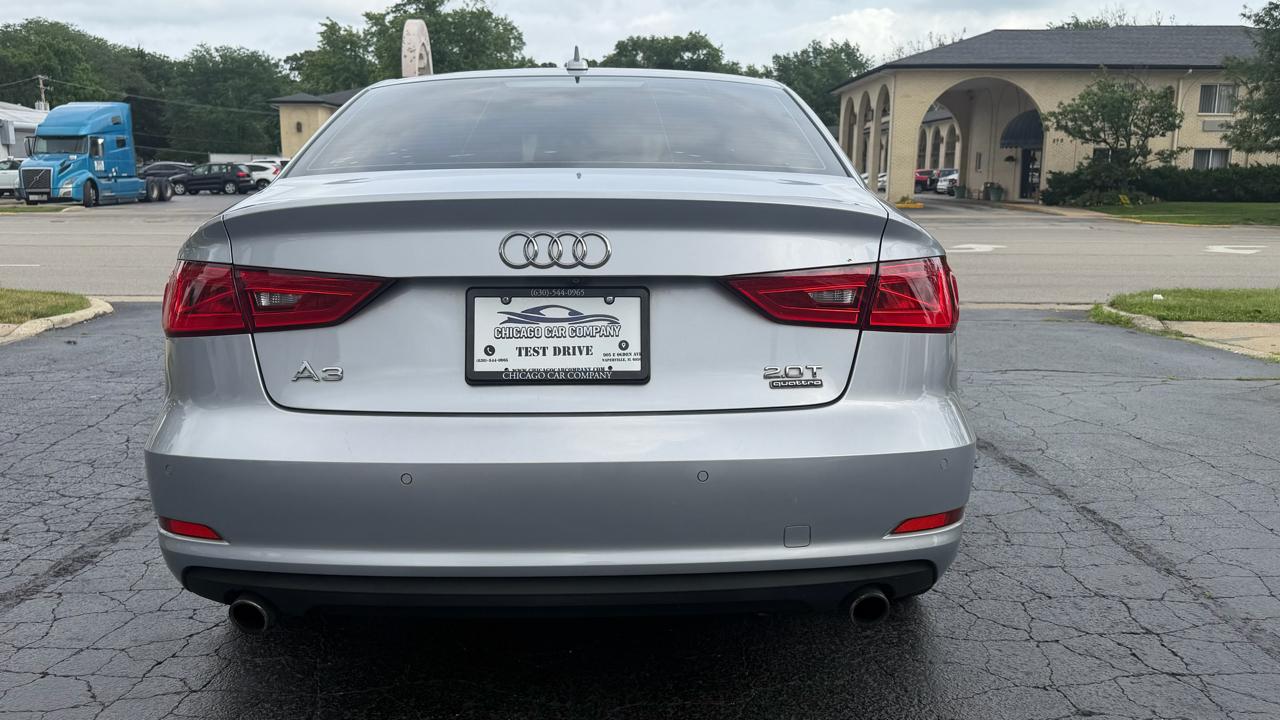 Audi A3 4dr Sdn quattro 2.0T Premium Plus 2015