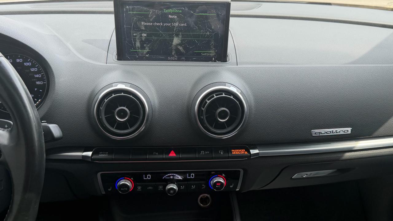 Audi A3 4dr Sdn quattro 2.0T Premium Plus 2015