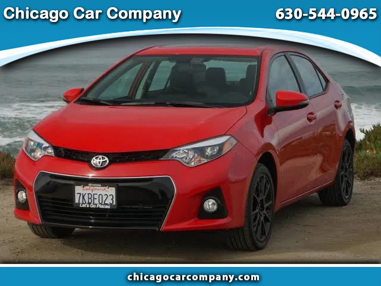 Toyota Corolla 4dr Sdn CVT S w/Special Edition Pkg (Natl) 2016