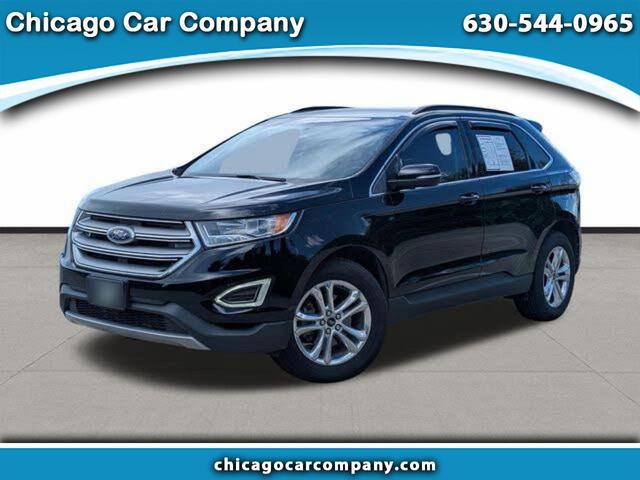 Black 2018 Ford Edge SUV / Crossover Front-Wheel Drive Automatic