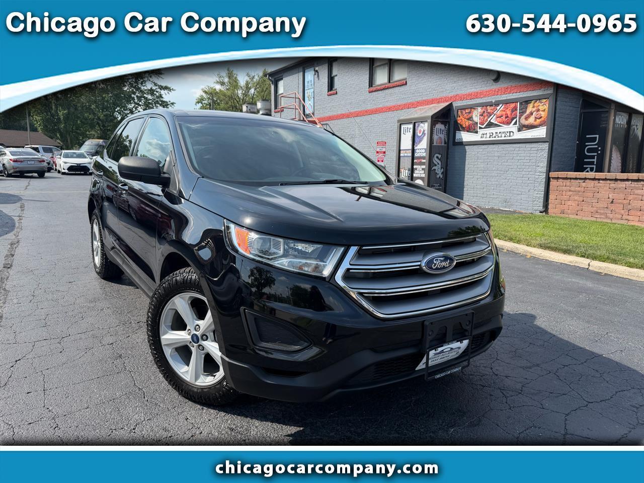 Black 2018 Ford Edge SUV / Crossover Front-Wheel Drive Automatic