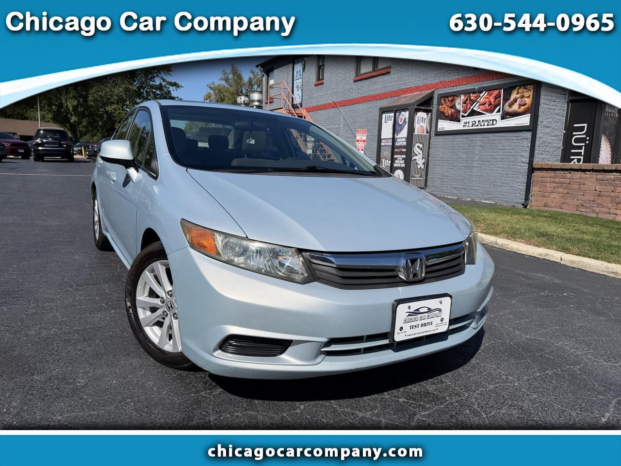 2012 Honda Civic Sdn 4dr Auto EX