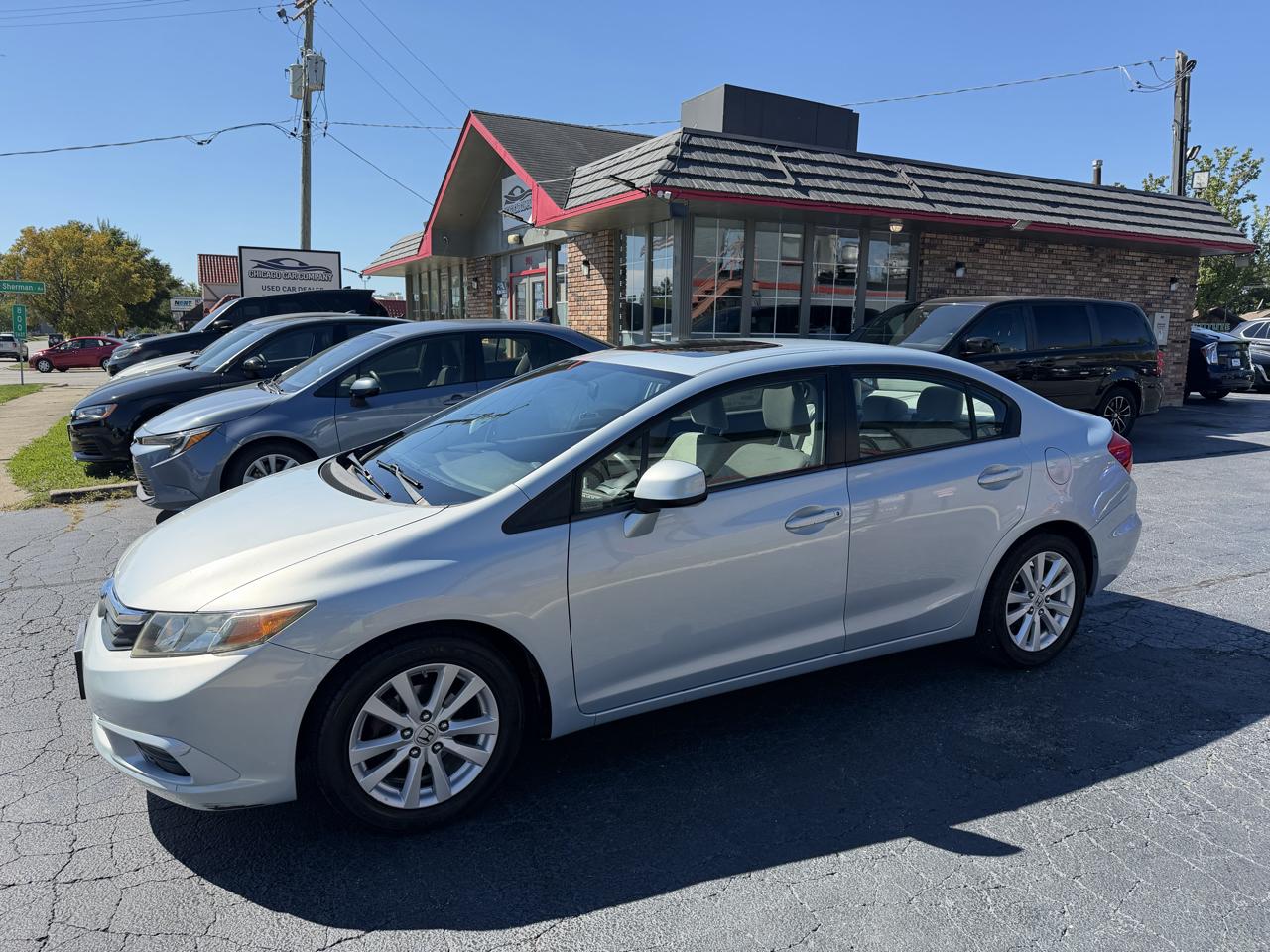 Honda Civic Sdn 4dr Auto EX 2012