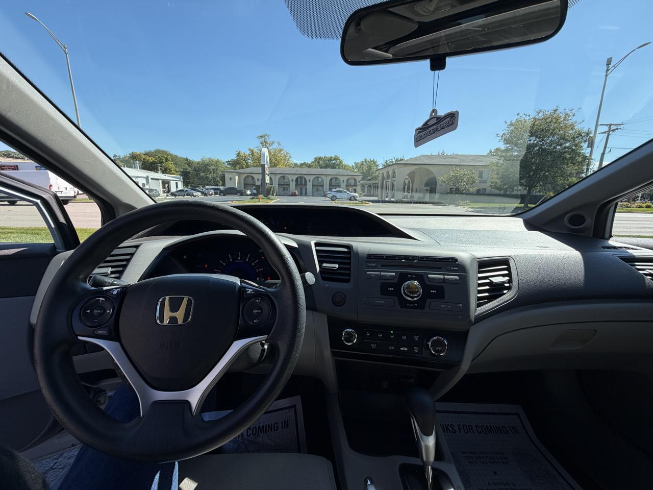 Honda Civic Sdn 4dr Auto EX 2012